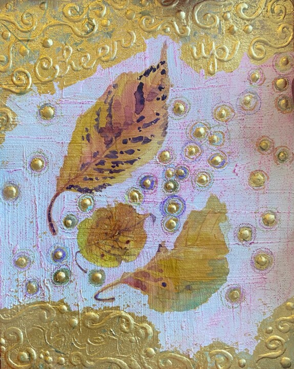 Cheer Up 绘画, 9.5x7.5 in