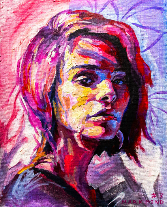 Etude #7 绘画, 15x11.8 in