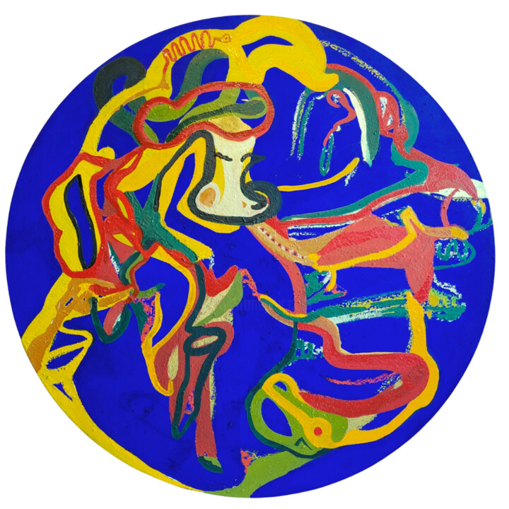 绘画,  47.2x47.2 in 