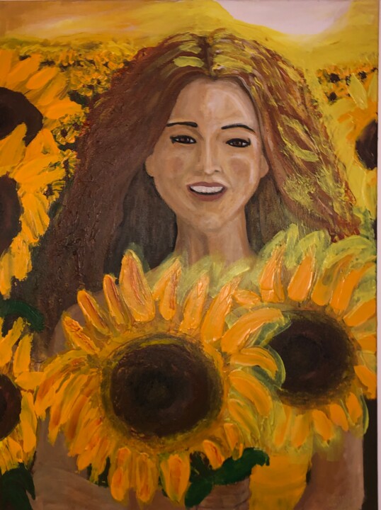 Champs 绘画, 31.5x23.6 in