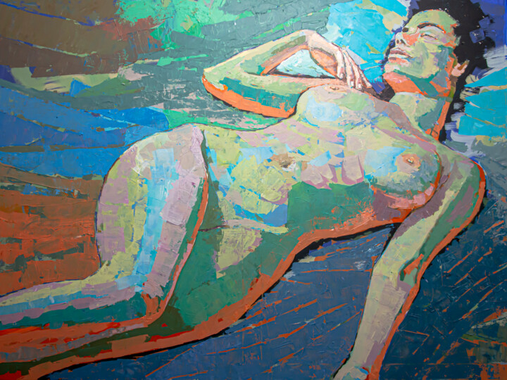 Calmness II 绘画, 35.4x47.2 in