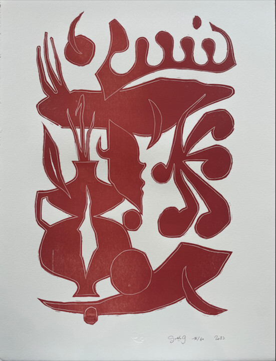 印花与版画,  25.6x19.7 in 