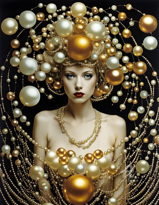 Gold Temptress 数字艺术