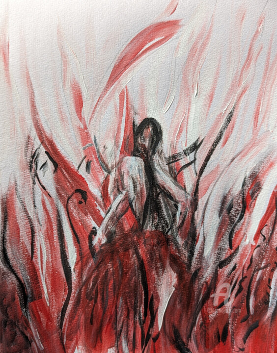 绘画,  12x9 in 