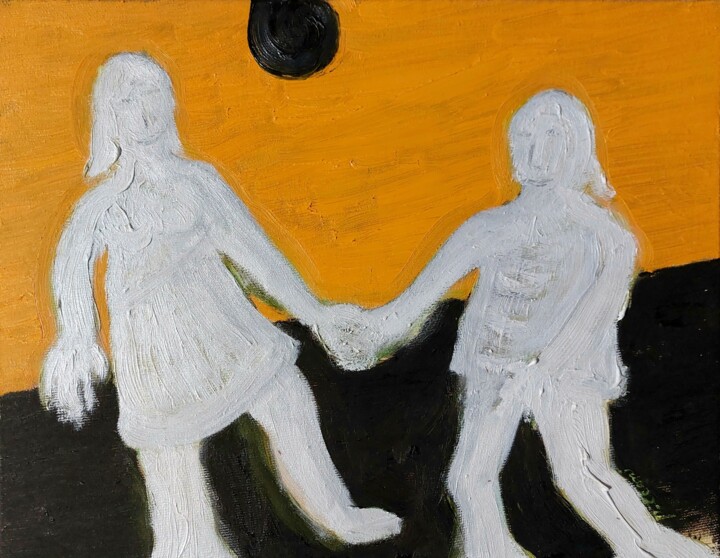 Peinture intitulée "Un possible Philipp…" par Art Et Inclusion Exposition, Œuvre d'art originale, Huile
