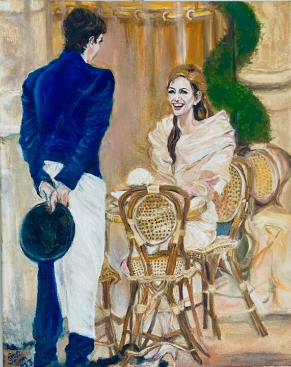 제목이 "Jolie Charmed by un…"인 미술작품 Gina Son로, 원작, 기름