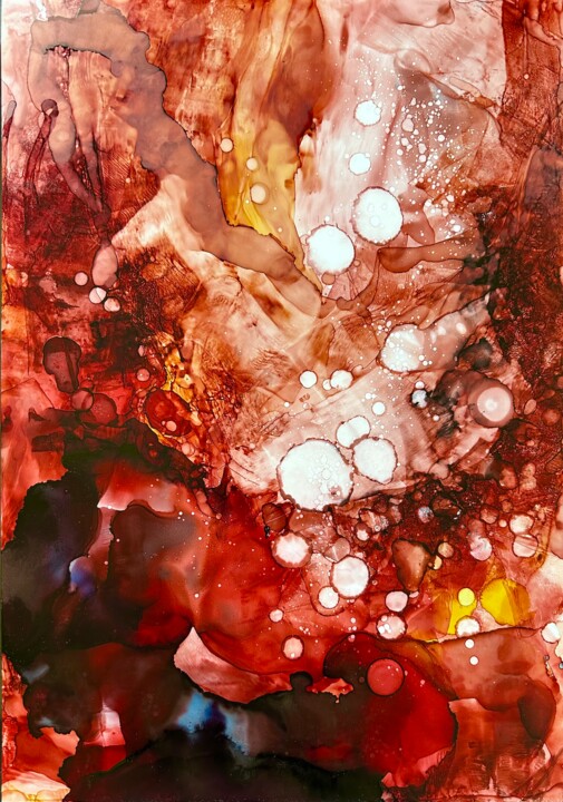 Longing 绘画, 19.7x13.8 in