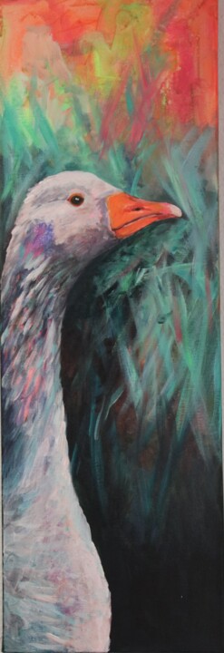 绘画,  35.4x11.8 in 