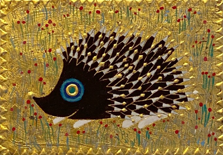 I follow you A 绘画, 6.3x8.7 in