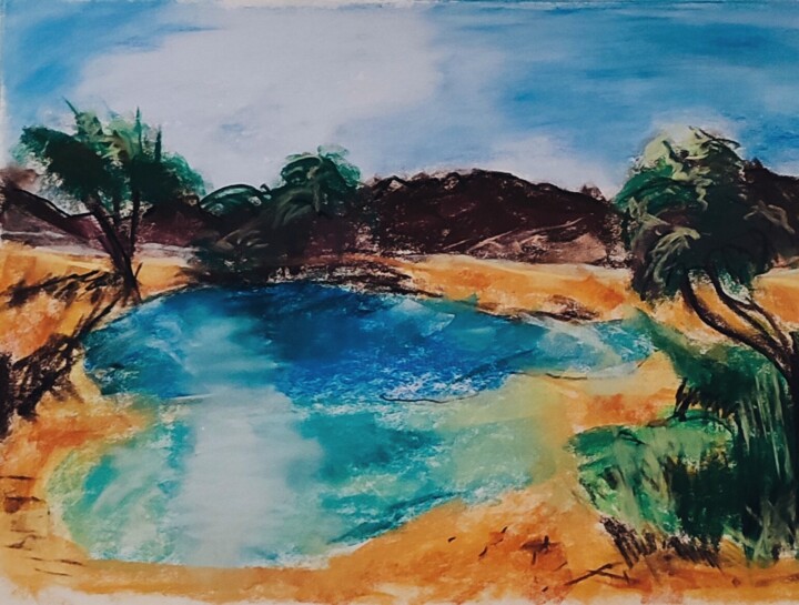 OASIS 绘画, 11.8x15.8 in
