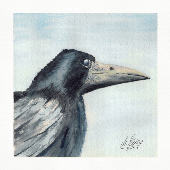 绘画,  7.9x7.9 in 