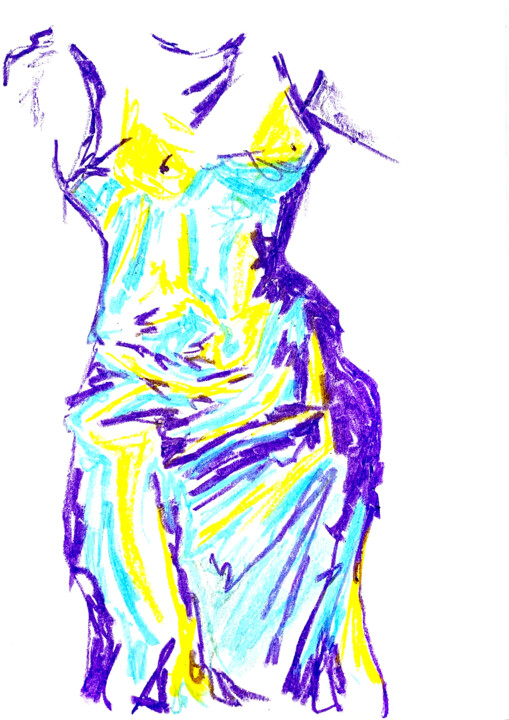 Chromatic Vibrance 绘画, 11.8x8.3 in