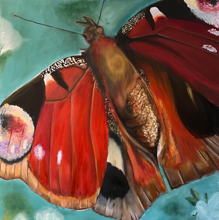 Schilderij getiteld "De natuur: mijn lus…" door Mariëlle Van Woudenberg, Origineel Kunstwerk, Olie