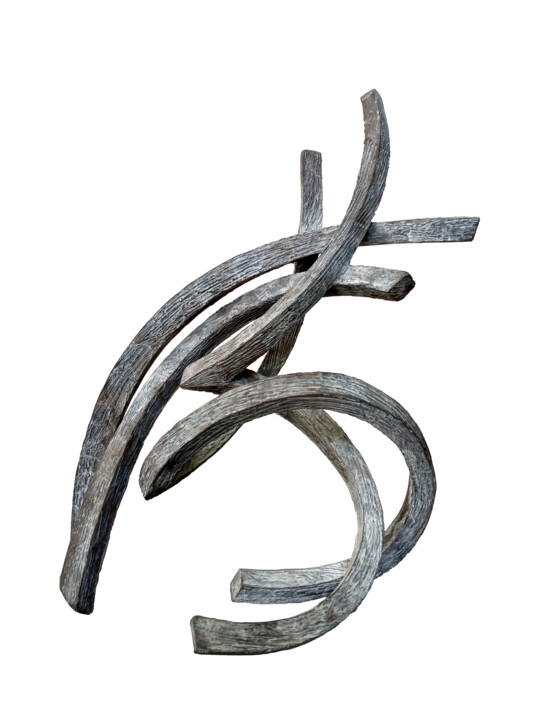 Bouncy I 雕塑, 7.1x6.7 in