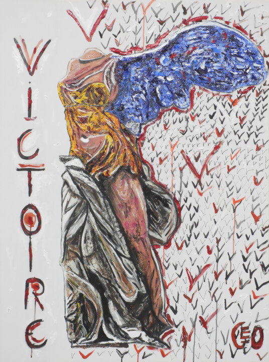 Victoire 绘画, 47.2x35.4 in