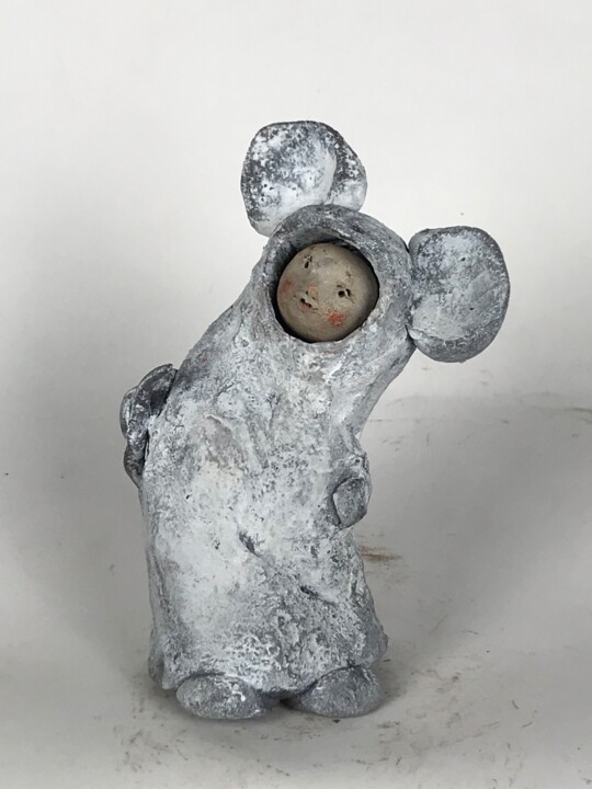 Lucifer-Mouse1 Sculptuur, 4,7x3,2 in