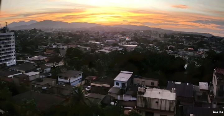 Nascer do sol no Bairro Imperial de Santa Cruz - Brasil 摄影