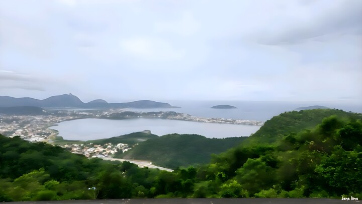 Vista da Lagoa de Piratininga, Río de Janeiro - Brasil 摄影
