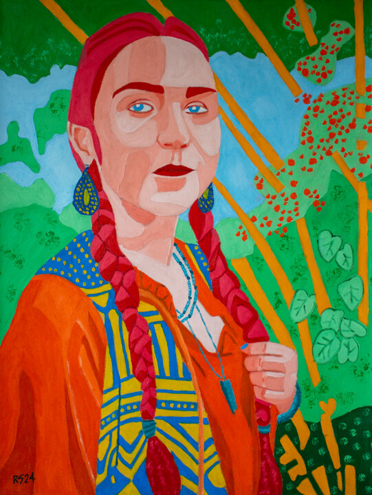 Hannah No. 1 绘画, 40x30 in