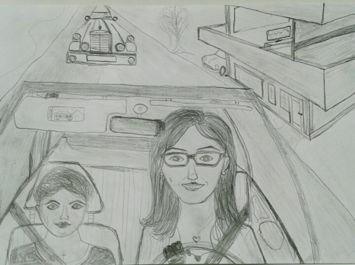 Auto bei der Fahrt 摄影
