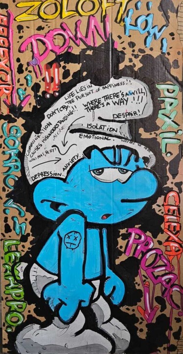 绘画,  33.5x19.7 in 