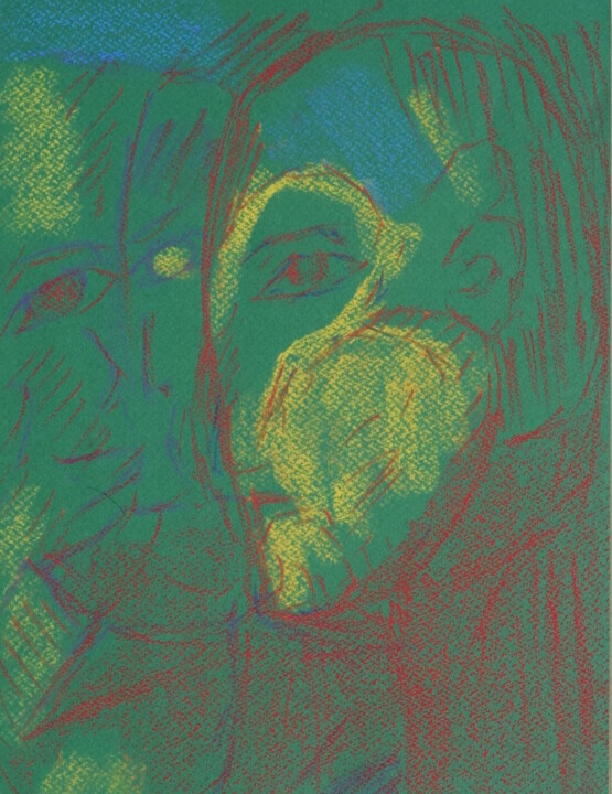 绘画,  12.6x9.5 in 