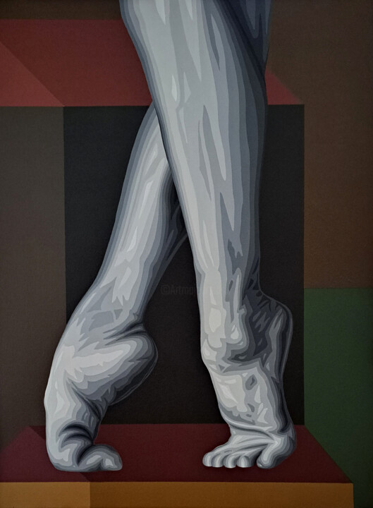 绘画,  35.4x27.6 in 
