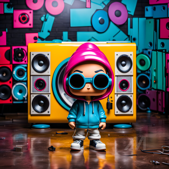 TECHNO BOY 数字艺术