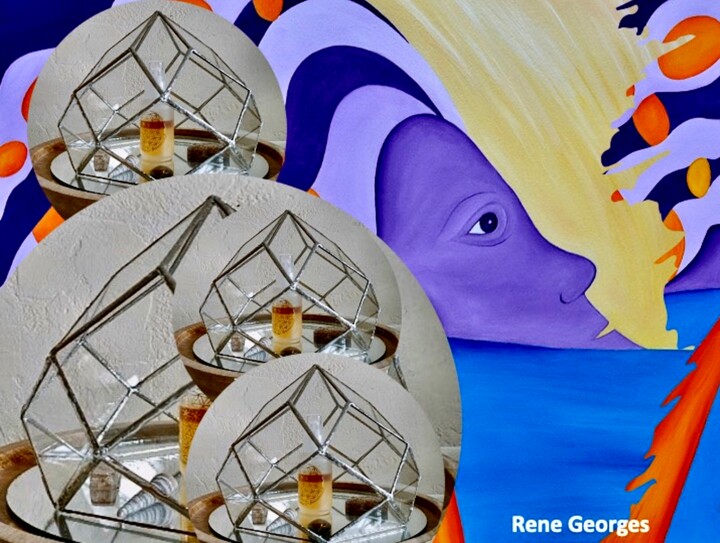 Arts numériques intitulée "THE ANCHOR AND SAFE…" par René Georges (RG.), Œuvre d'art originale, Photo montage