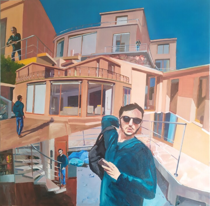 Painting,  39.4x39.4 in 