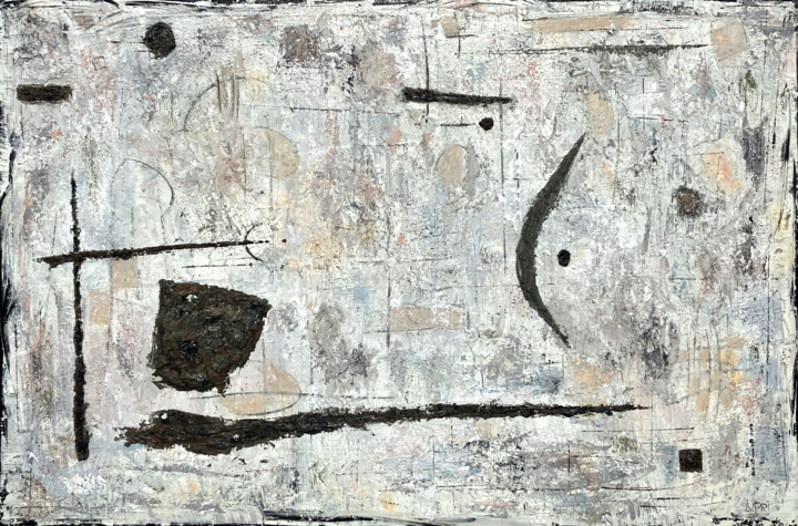 New Moon of Semblance 绘画, 48x72 in