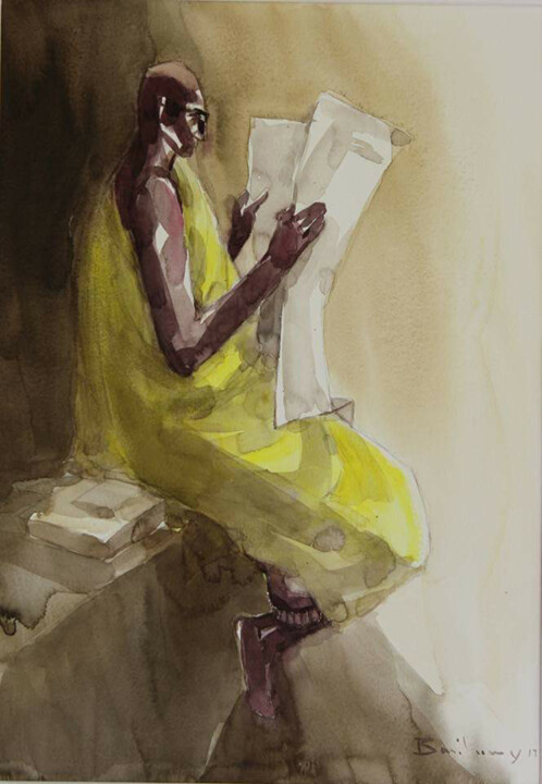 Way of Life - Letting Go 绘画, 20x13 in