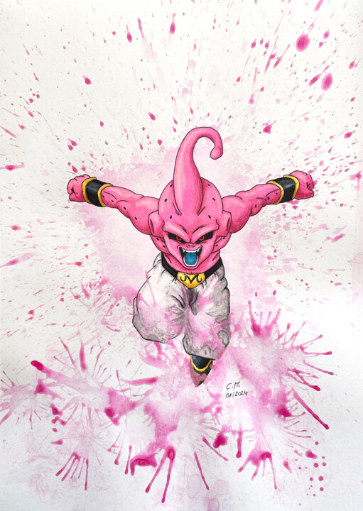 Dragonball - Majin Boo 图画, 16.5x11.7 in
