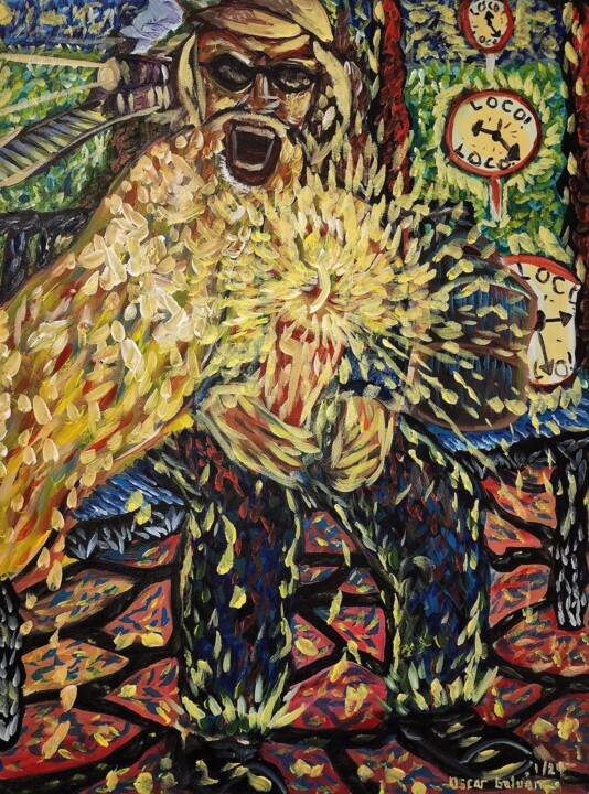 ¡Loco,Loco,Loco! 绘画, 20x16 in