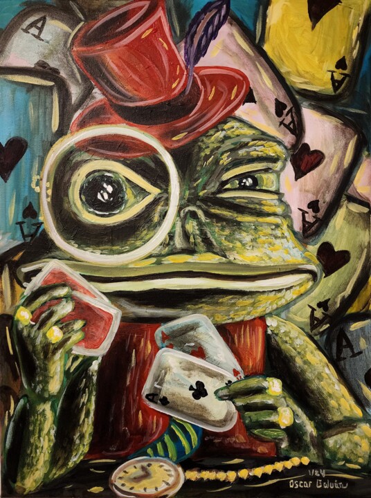 Enfocar 绘画, 24x18 in