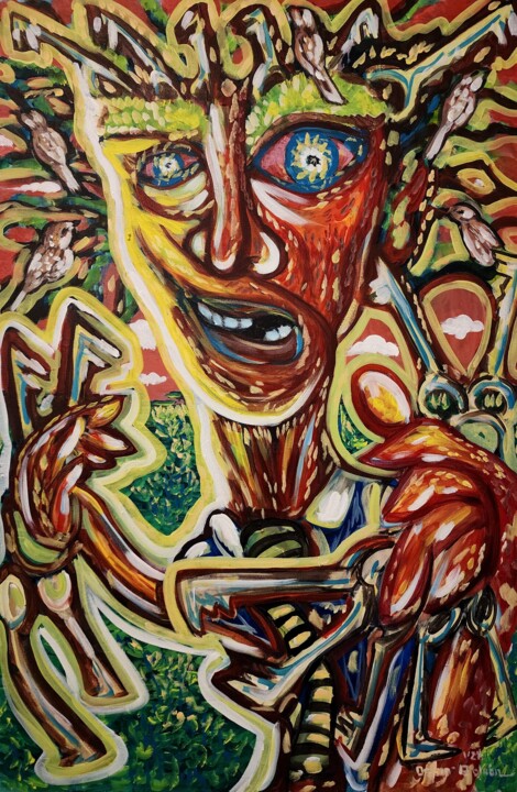 绘画,  36x24 in 