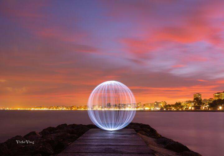 Esfera en light painting 摄影