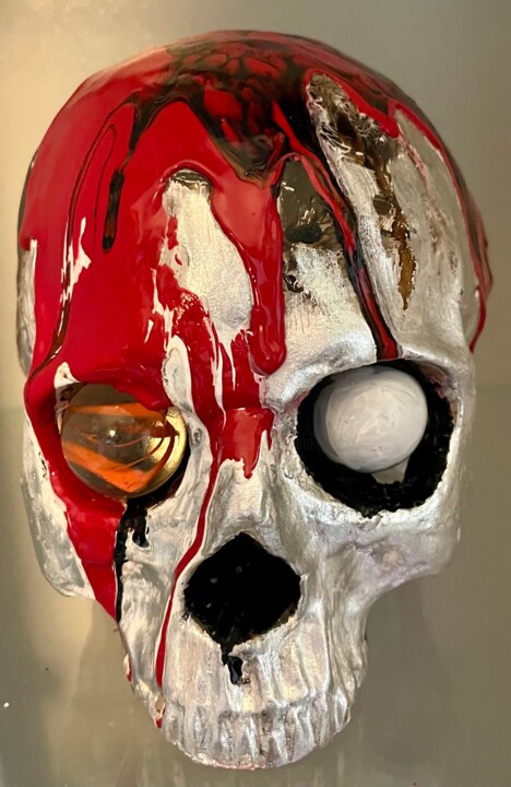 Sculpture titled "Terminator" by Salvatore Petrucino, Original Artwork, Resin