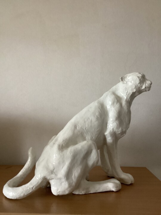 GUEPARD 雕塑, 9.8x12.6 in
