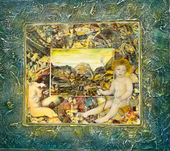 绘画,  19.7x22.1 in 