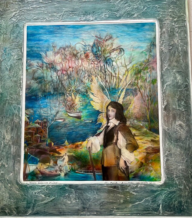 Mein kleiner Prinz 绘画, 23.6x19.7 in