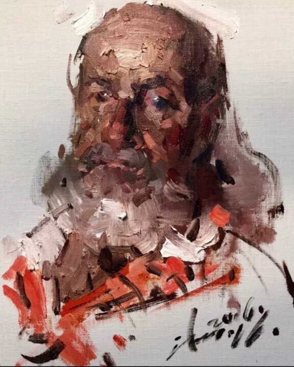 绘画,  16x12 in 