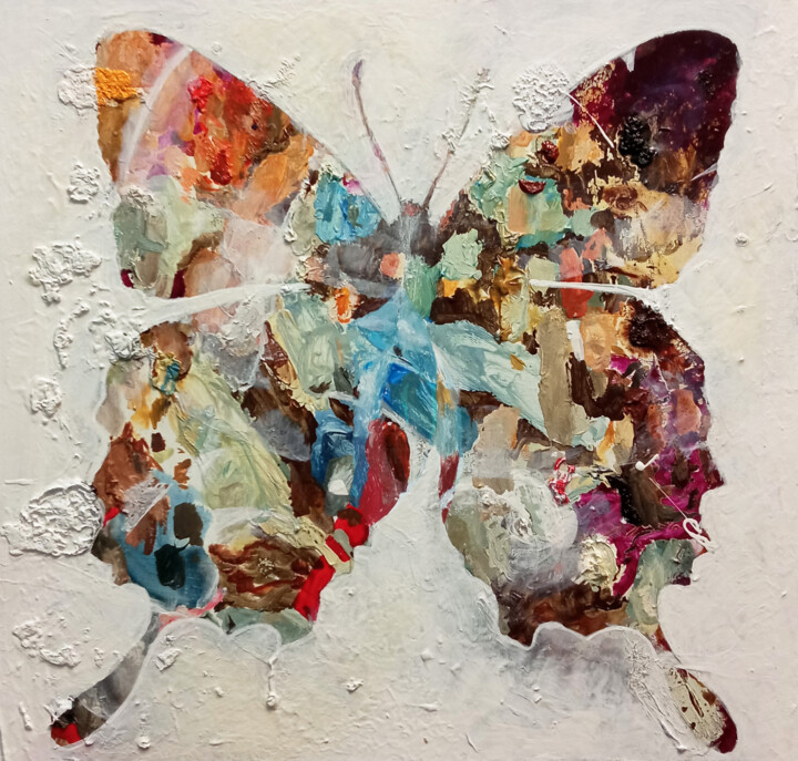 Aunt Motya chooses Life 绘画, 14.6x14.6 in
