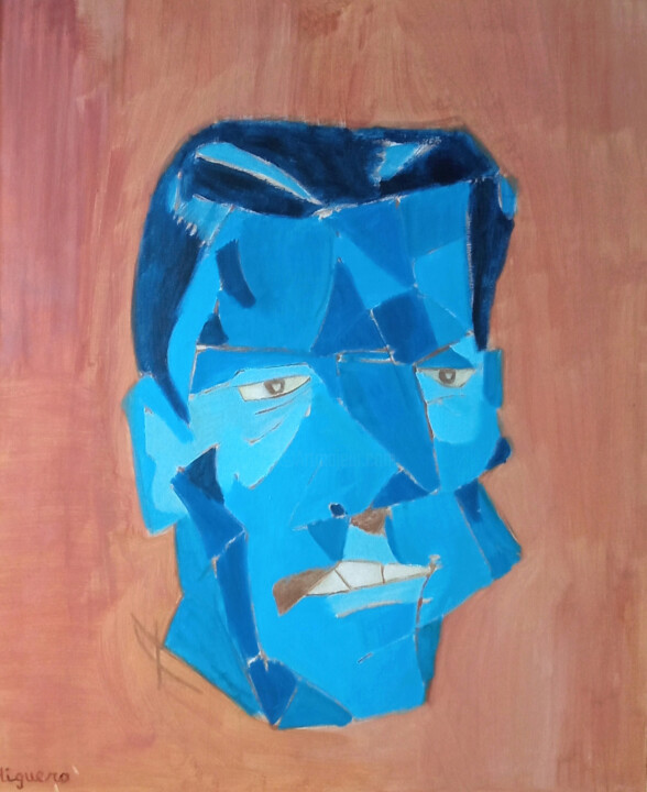 Blues 绘画, 25.6x21.3 in