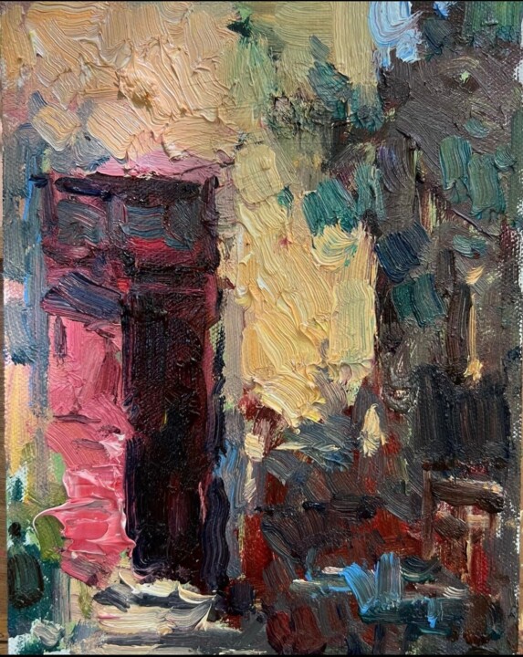 Cezanne’s Studio in Aix 绘画, 8x6 in