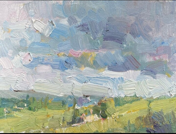 Tuscany after the rain 绘画, 6x8 in