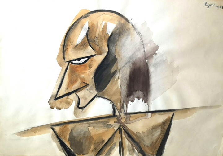 绘画,  12.6x17.7 in 