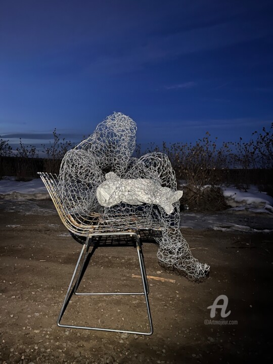Pieta 雕塑, 46x29 in