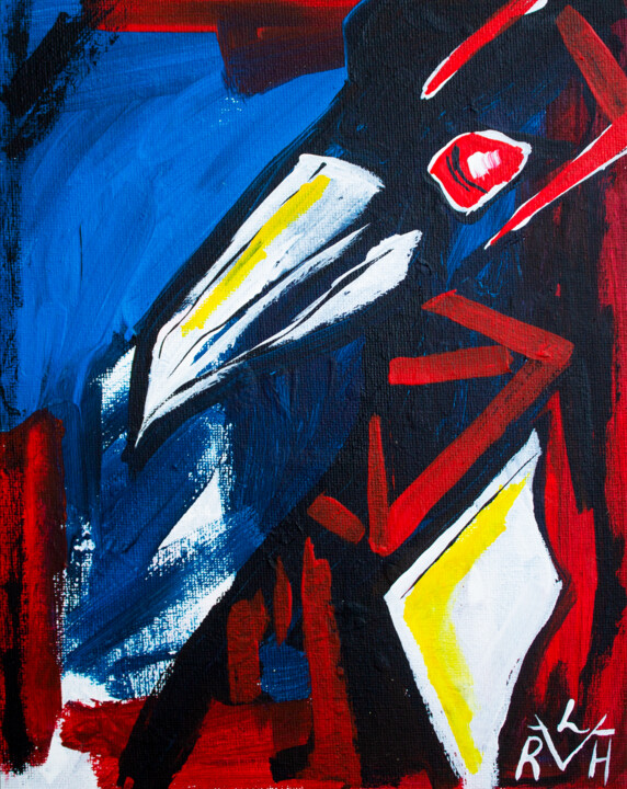 Child of the Night 绘画, 9.7x7.9 in