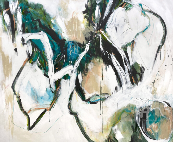 绘画,  55.1x66.9 in 